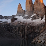 Рассвет на Torres del Paine